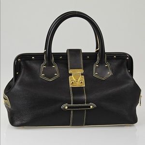 Louis Vuitton Black Suhali Leather PM Bag